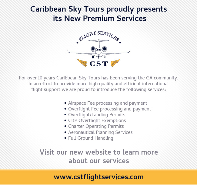 Caribbean Sky Tours proudly presents its New Premium Services